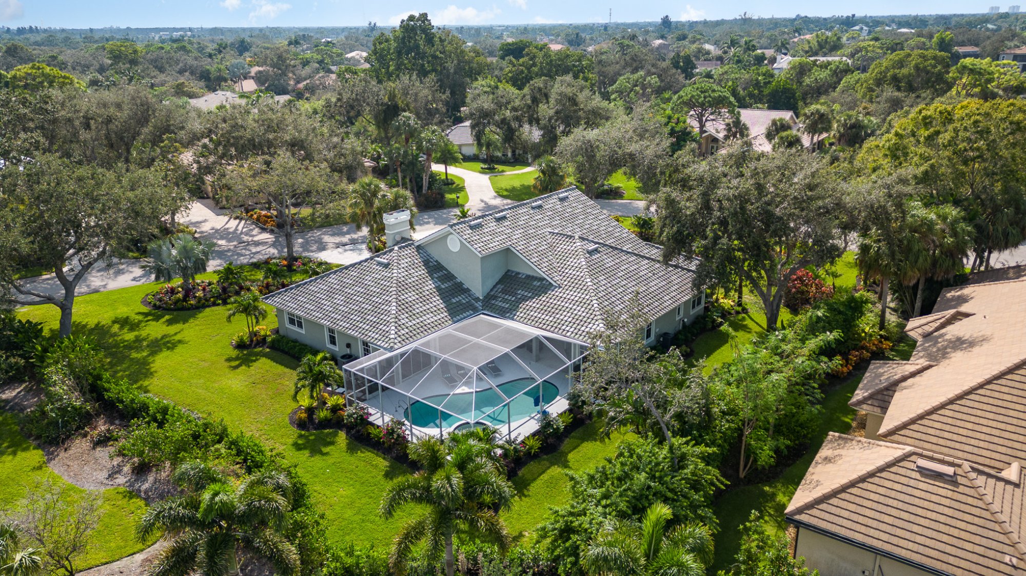 Aerial — Pool Enclosure