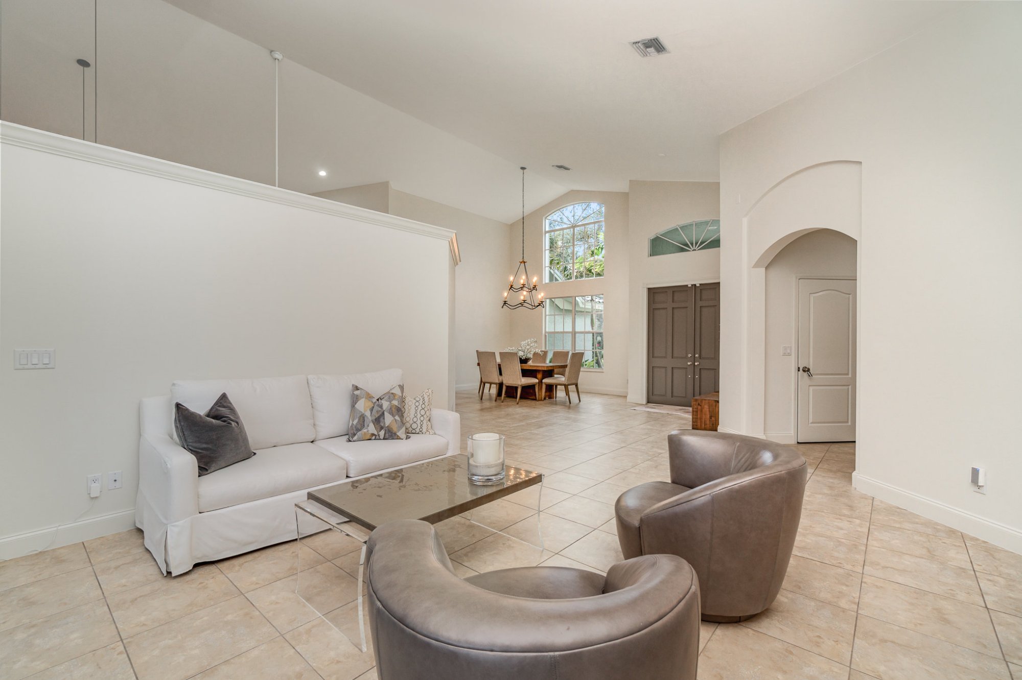 Living Room — Pool View